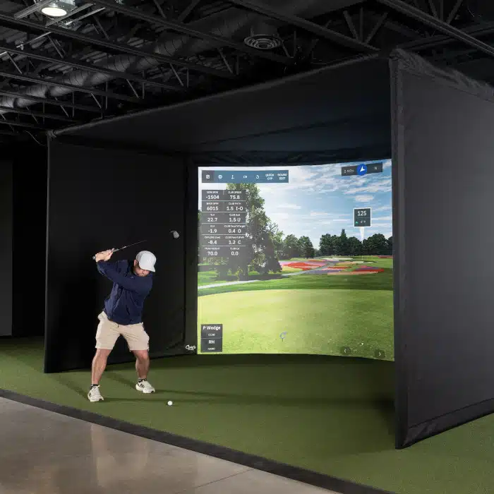 Curved Screen Enclosure Turf - Commander Single Level Studio - Image 3