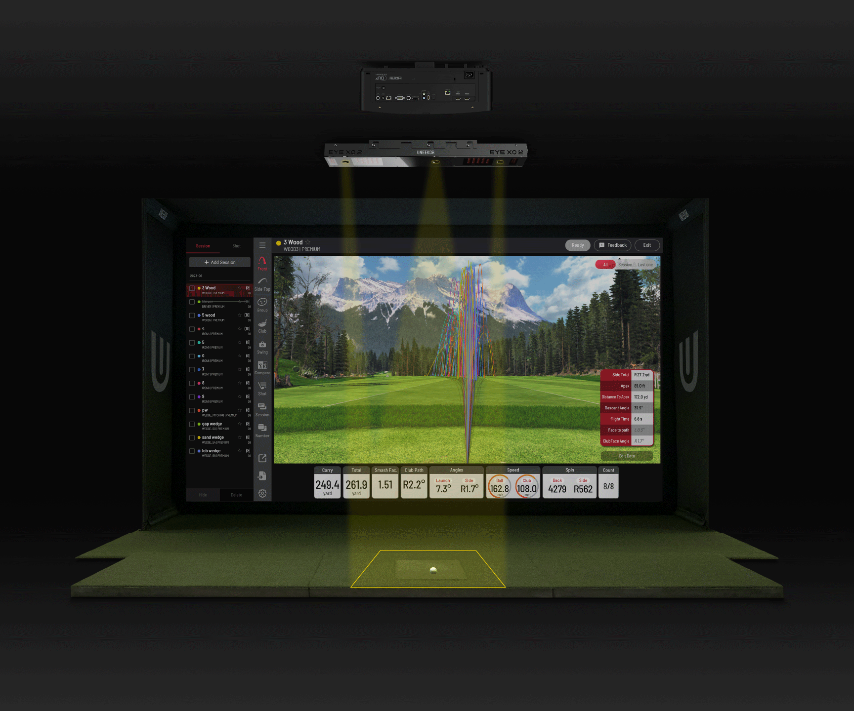 Uneekor Eye XO 2 Launch Monitor - Image 2